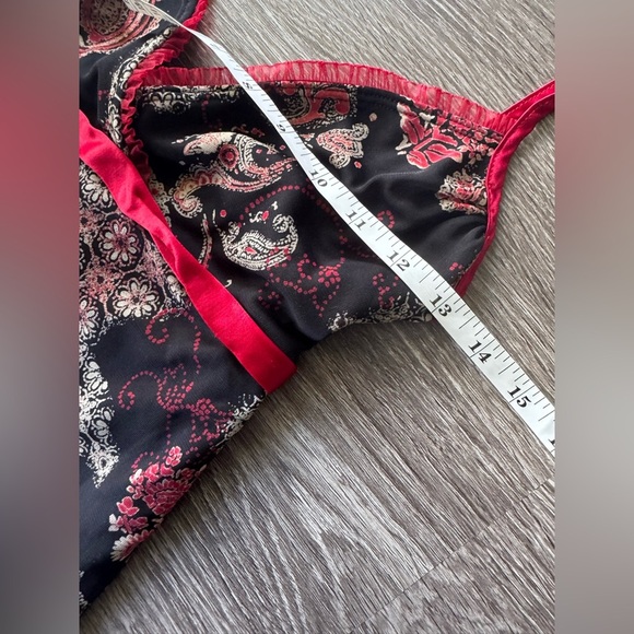 Y2K Milkmaid Style Lace Tie Back Dress size Medium - Picture 7 of 16